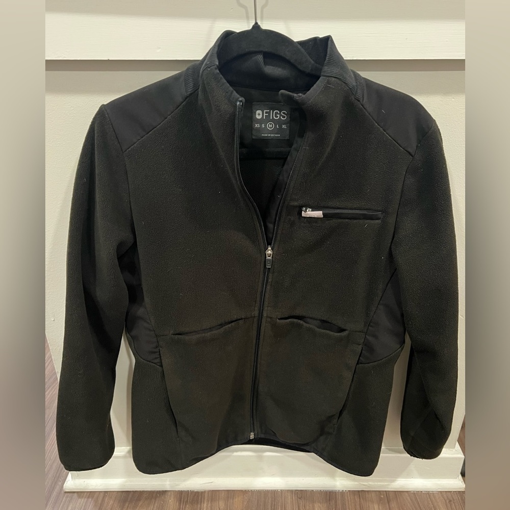 Figs fleece jacket size medium
